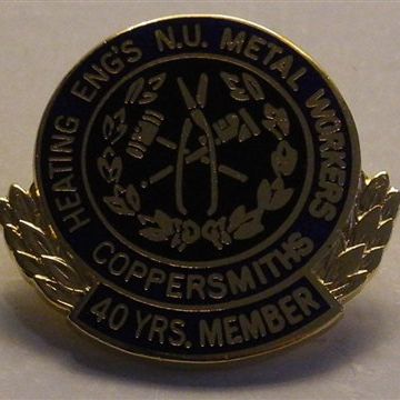 059898 - METAL WORKERS, COPPERSMITHS 40 YRS £20.00